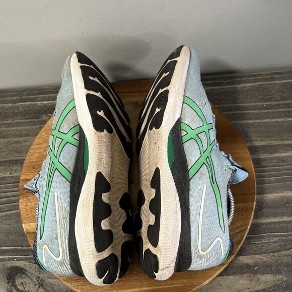 ASICS GEL-NIMBUS 24 Men’s Size 11.5 Sound Mind Body Soul Running Shoes Blue - Picture 6 of 9